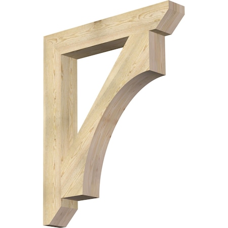 Ekena Millwork Westlake Slat Rough Sawn Bracket, Douglas Fir, 6"W x 40"D x 48"H BKT06X40X48WTL06RDF